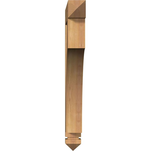 Westlake Arts & Crafts Smooth Bracket, Western Red Cedar, 3 1/2W X 28D X 32H